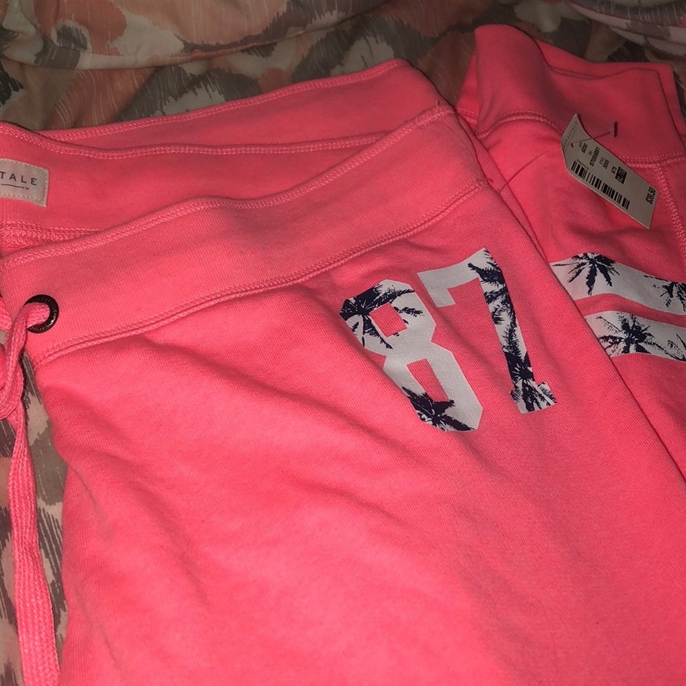 COZY hot pink sweatpants